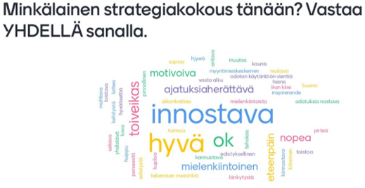 Strategiakokouksen arviointi, pulssikommentti