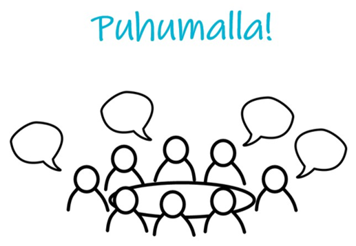 Johtaminen tapahtuu perinteisesti puhumalla