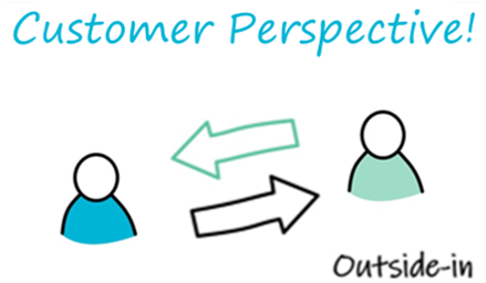 Customer perspective outside-in